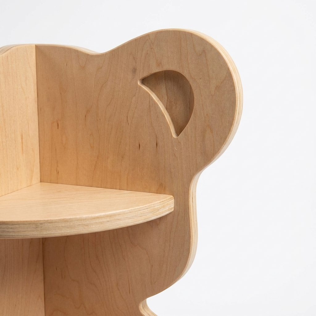 Teddy Bear Corner Shelf