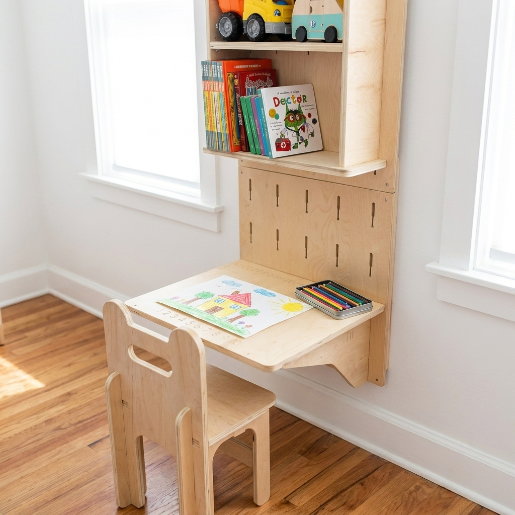 Montessori Kids Desk | Adjustable Height