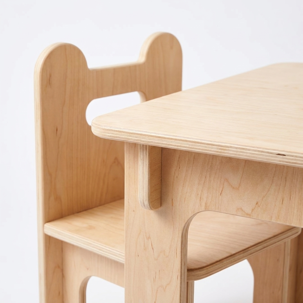 Montessori Kids Table and Chair Set